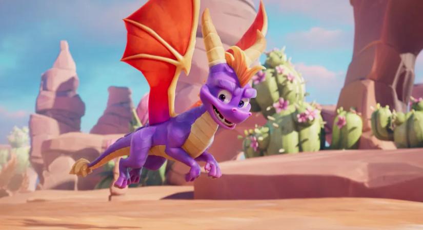 18 év után új játékot kap Spyro, a lila sárkány
