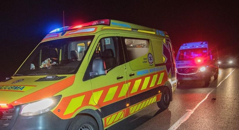 Súlyos baleset: három autó ütközött az M35-ös autópálya Debrecen felé vezető szakaszán