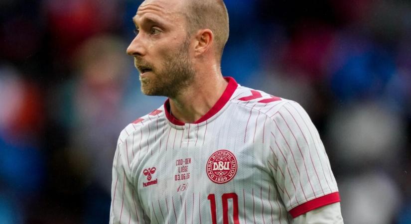 Újra összeesett meccs közben Christian Eriksen