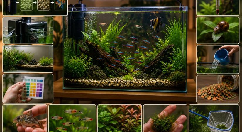 A hal nem dekoráció: ezért bukik el sok első akvárium az első hetekben