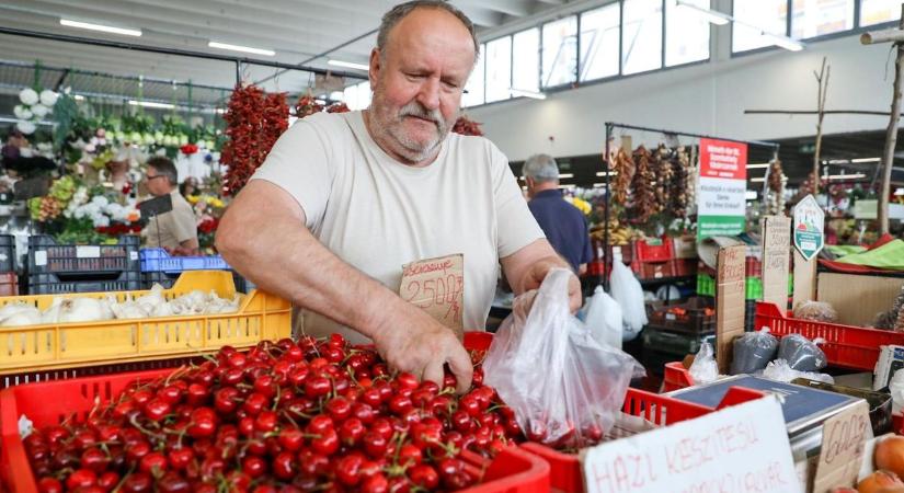 Cseresznyehegyek a piacon: ennyibe kerül most a nyár Szombathelyen