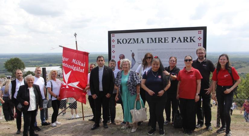 Kozma Imre atyáról neveztek el közösségi parkot Sátoraljaújhelyen