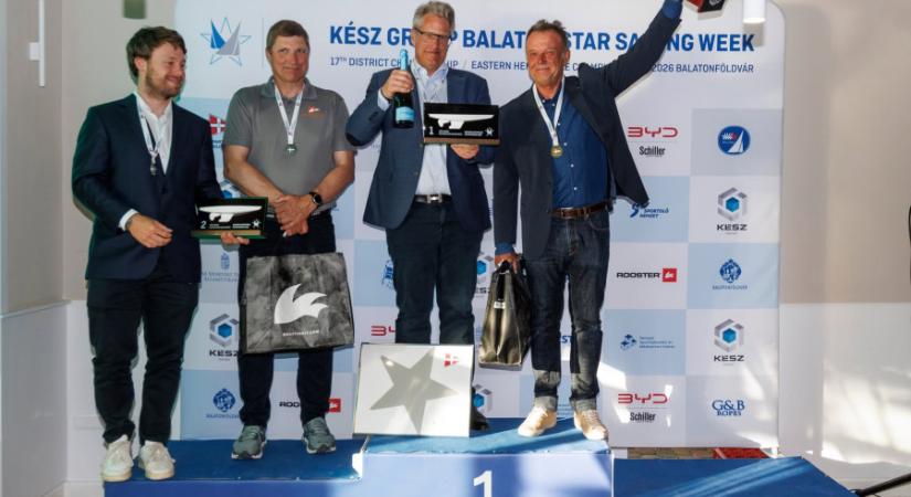 Két látványos futammal zárult a KÉSZ Group Balaton Star Sailing Week
