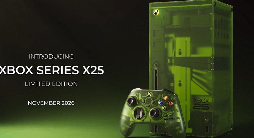 25 éves lesz az Xbox - spéci, átlátszó, zöld kiadást fog kapni ebből az alkalomból