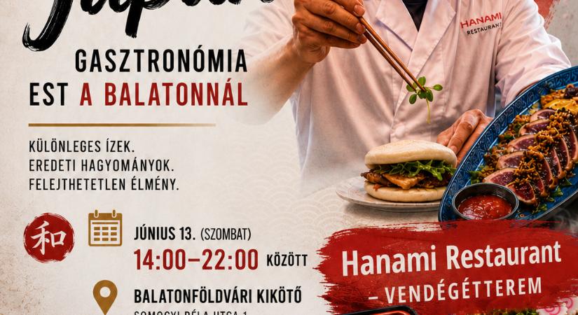 Tradicionális Japán Gasztronómiai Nap a Balatonnál