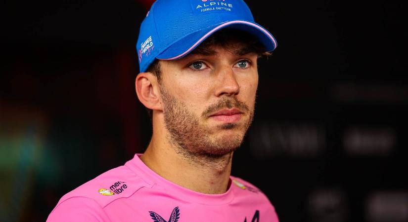 Könnyekkel küszködött Gasly, nem tudott a büntetésről