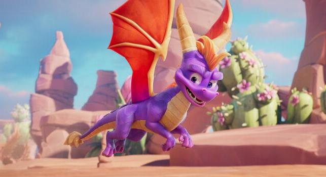 A Spyro: A Realm Beyondban kap szárnyra legközelebb a kedvenc lila sárkányunk