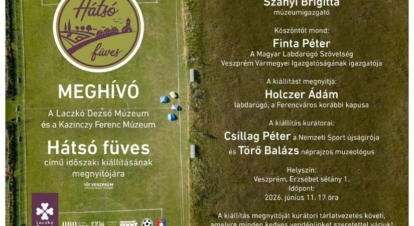 Csütörtökön nyílik meg a veszprémi Hátsó füves-kiállítás