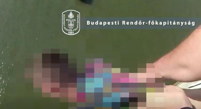 Videón a dráma: Hős rendőrök rántottak vissza egy 25 éves fiút a halálból