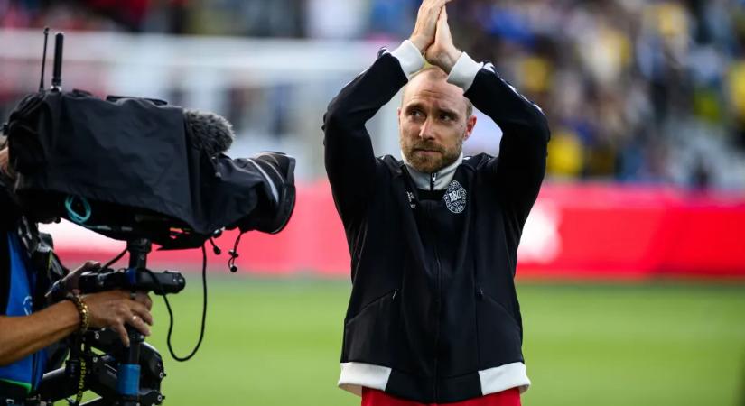 Bizakodó hangulatban van Christian Eriksen, aki vasárnap a dán-ukrán mérkőzésen összeesett a pályán