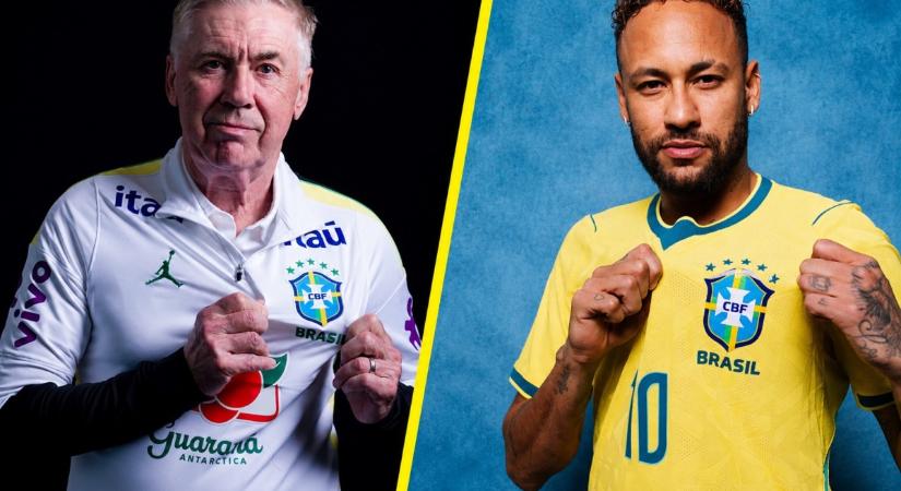 VB 2026: Ancelotti bejelentése Neymarról mindent megváltoztat