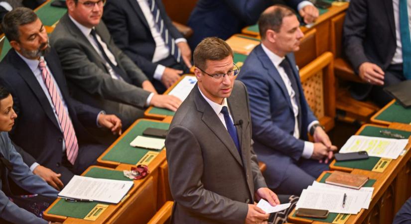 Gulyás Gergely: Magyar Péter vádbeszédet mondott
