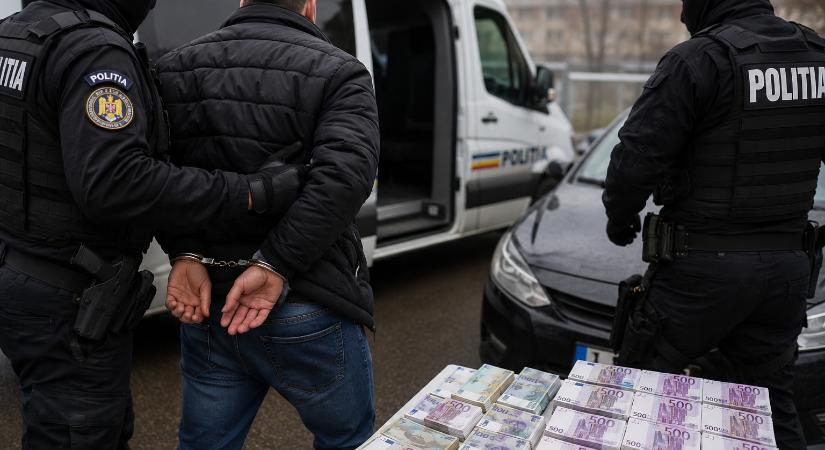 Közel félmillió eurónyi hamis pénzzel értek tetten nagyváradiakat