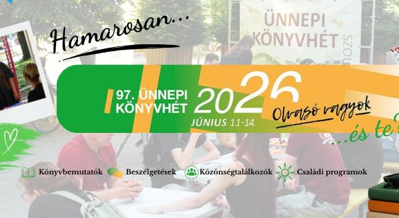 Két neves szerzővel is találkozhatnak az olvasók Szolnokon