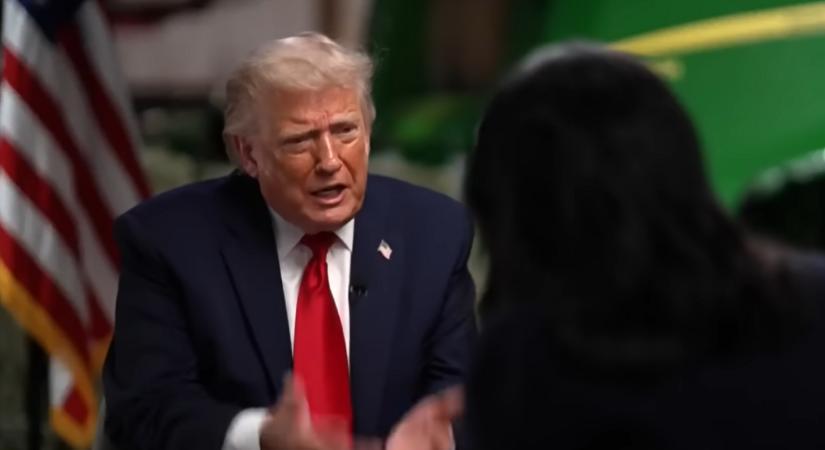 „Fejezzük be, mert elegem van” – megszakította interjúját Donald Trump