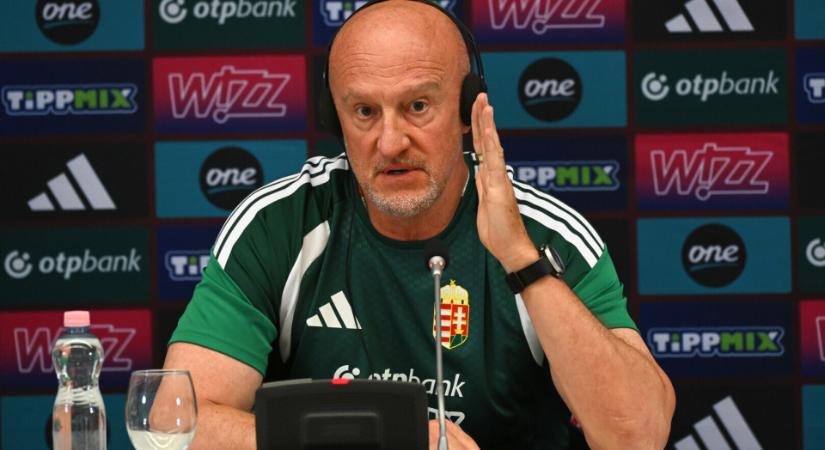 Rossit a jövőjéről kérdezték: "Nem biztos, hogy a vb-kvalifikáció idején is én ülök a kispadon"