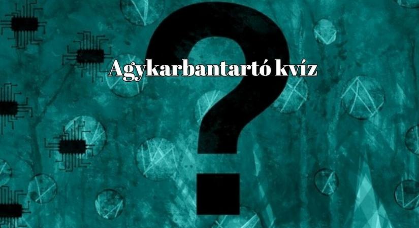 Álmosít az idő? Itt az ideje az agytornának! - Agykarbantartó kvízre fel!