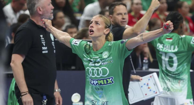 Köszöntötték a magyar bajnok és BL-ezüstérmes Győri Audi ETO KC játékosait