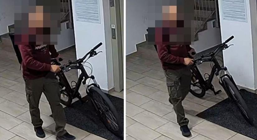 Kerékpárt lopott Mosonmagyaróváron, keresik: felismeri?