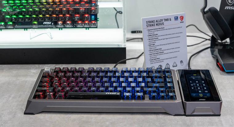 Víz alatt is működik az MSI új gamer billentyűzete