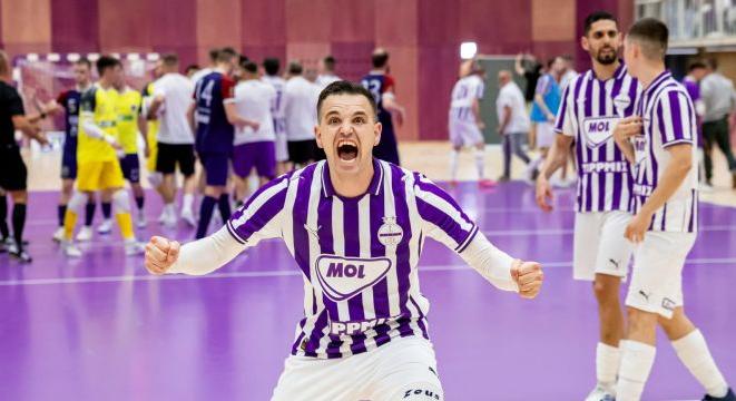 Nyíregyen ültek fel a trónra az újpesti futsalosok