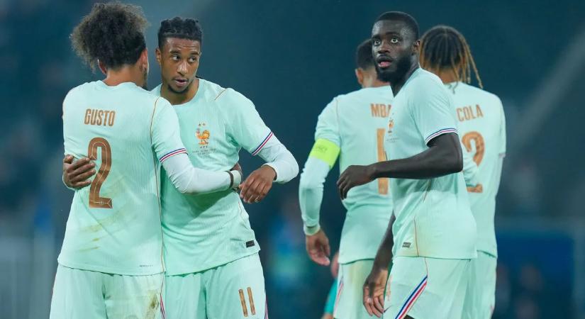 Olise mesterhármast szerzett, a francia válogatott északírveréssel hangolt a világbajnokságra