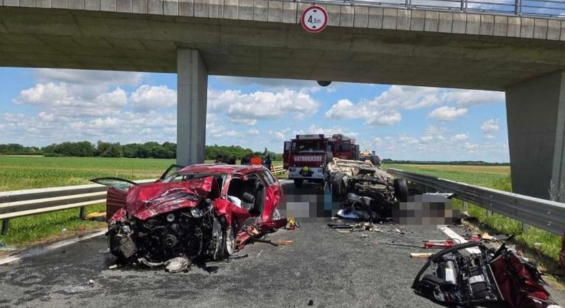 Rémes tragédia Barcs közelében – négy ember halt meg a horrorbalesetben