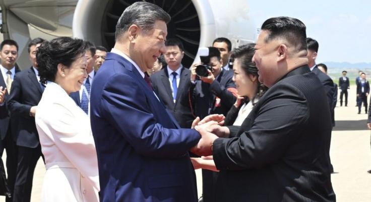 Miről tárgyal a kínai elnök Észak Koreában?