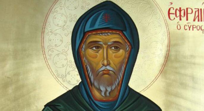 Június 9. szentjei: Szír Szent Efrém, a Szentlélek hárfája és Szent Kolumba, Írország és Skócia apostola