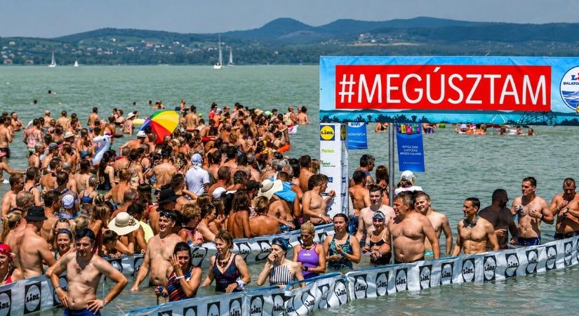 Betelt a nevezési lista a Balaton-átúszásra