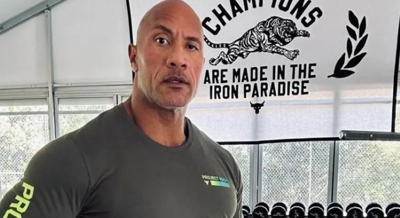 Kopaszon árul sampont? Dwayne Johnson zseniálisan vágott vissza az őt kritizáló influenszernek