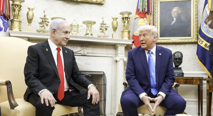 Trump keményen beolvasott Netanjahunak: „Bibi, jobb, ha óvatos vagy, különben magadra maradsz”