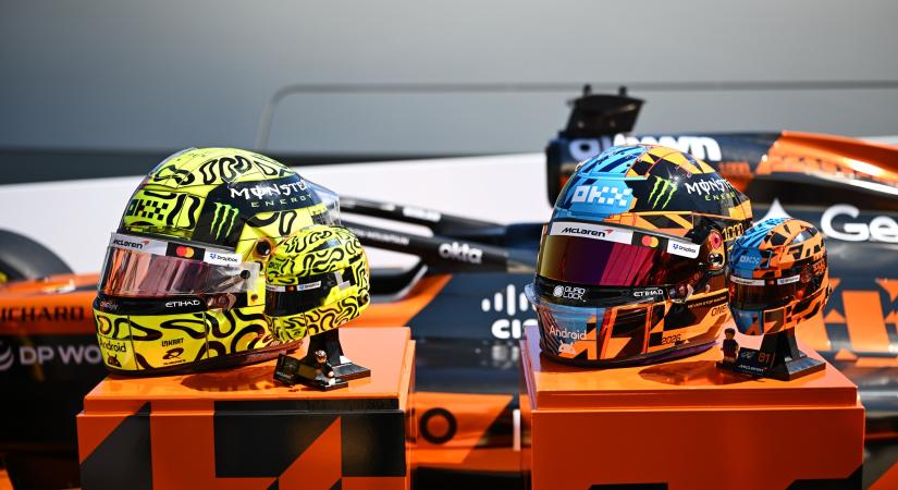 Új közös LEGO szettekkel és sisakokkal ünnepli az 1000. futamot a LEGO Csoport és a McLaren Mastercard Formula 1 csapat