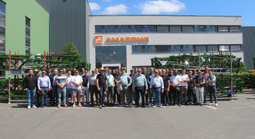 Testközelből a jövő mezőgazdasága: hatalmas sikert aratott az AMAZONE Amatechnica