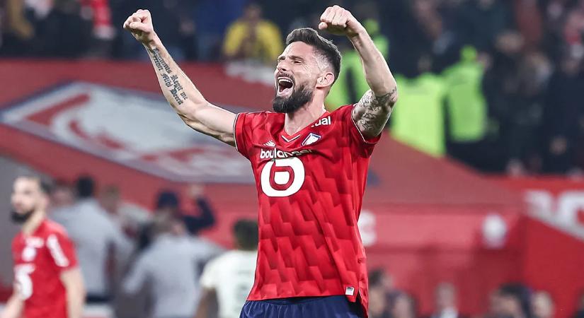 „Az utolsó tánc, ahogyan mondani szokták” – Giroud hosszabbított Lille-ben
