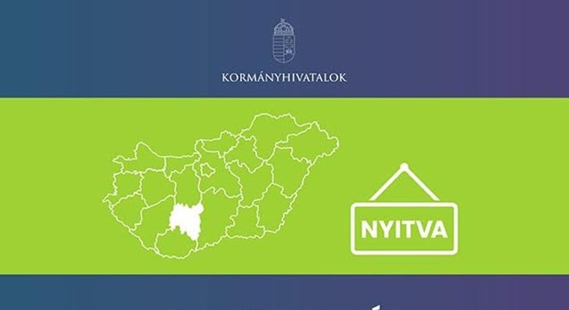 Ma tovább lehet ügyet intézni a kormányhivatalban