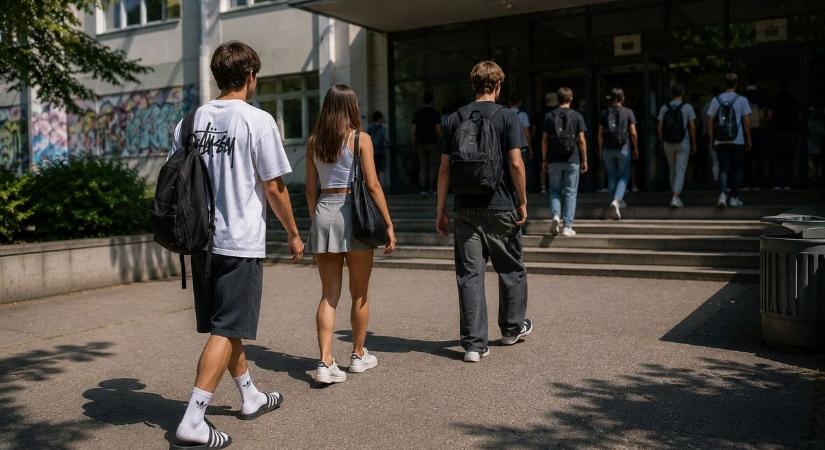 Ez a döntés: ne legyen többé műköröm, smink és haspóló a baranyai iskolákban! És visszatérhet az iskolaköpeny is?