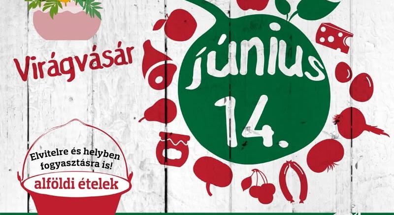 Helyi termékek vására és virágvásár várja a szolnokiakat június 14-én