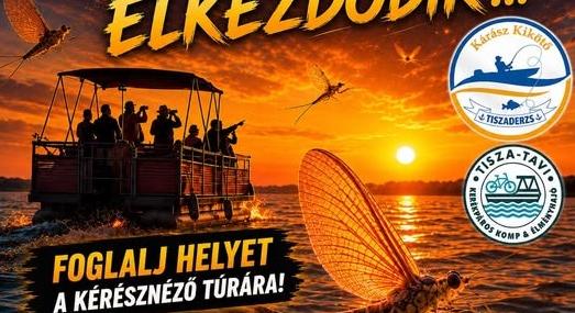 Hamarosan kezdődik a Tisza egyik legnagyobb csodája: kérésznéző túrák indulnak Tiszaderzsről