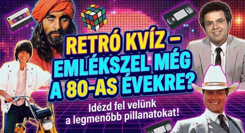 Retro kvíz: Emlékszel még a 80-as évek legnépszerűbb tévéműsoraira?