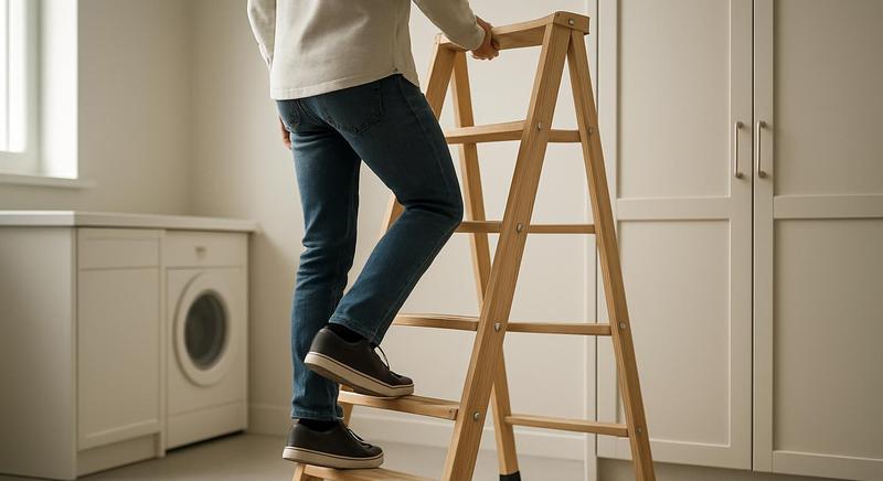 Hogyan válassz biztonságos és megbízható 5 fokos falétrát?