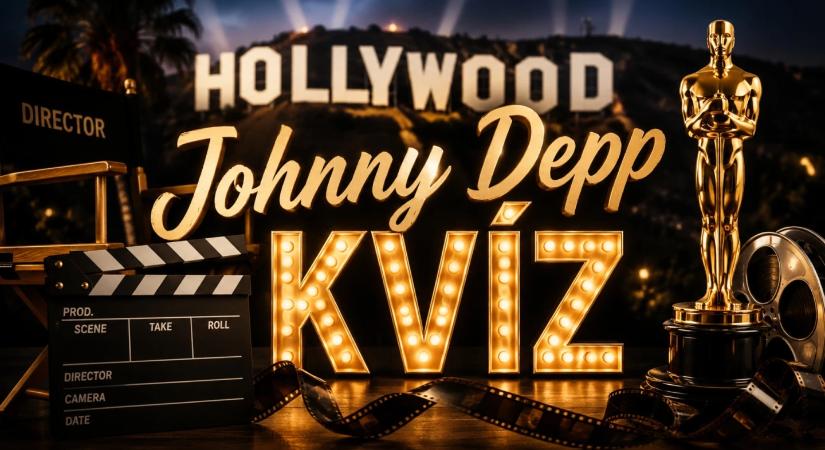 Johnny Depp szülinapi kvíz – mennyire ismered Hollywood egyik legkülöncebb sztárját?