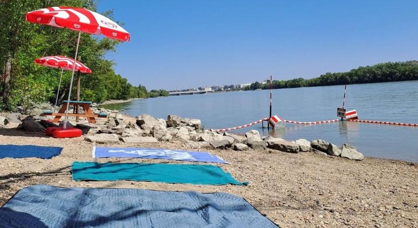 Egyre közelebb a nyitás: visszatér a dunai strandolás Budapesten