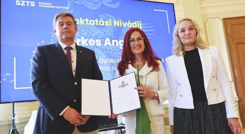 A legkiválóbb pedagógusokat ünnepelte a Szegedi Tudományegyetem, 68 elismerést adtak át