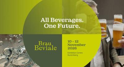 BrauBeviale Nürnbergben, 2026. november 10-12.