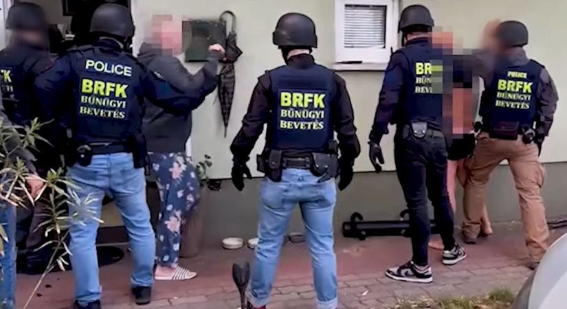 Budapesten csaptak le a nemzetközi maffia pénzét mosó szíriai bűnszervezetre (VIDEÓ)