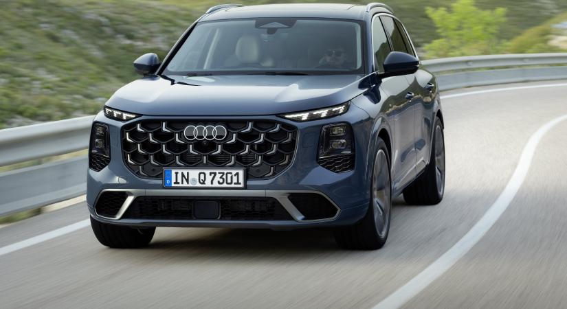 Nagy dízelmotorral érkezik a vadonatúj Audi Q7