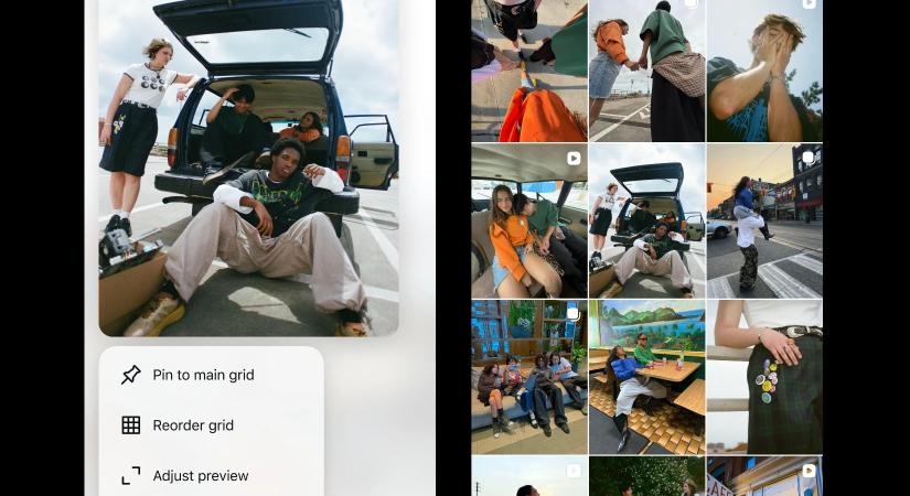 Rég várt újítást vezet be az Instagram a profiloldalon