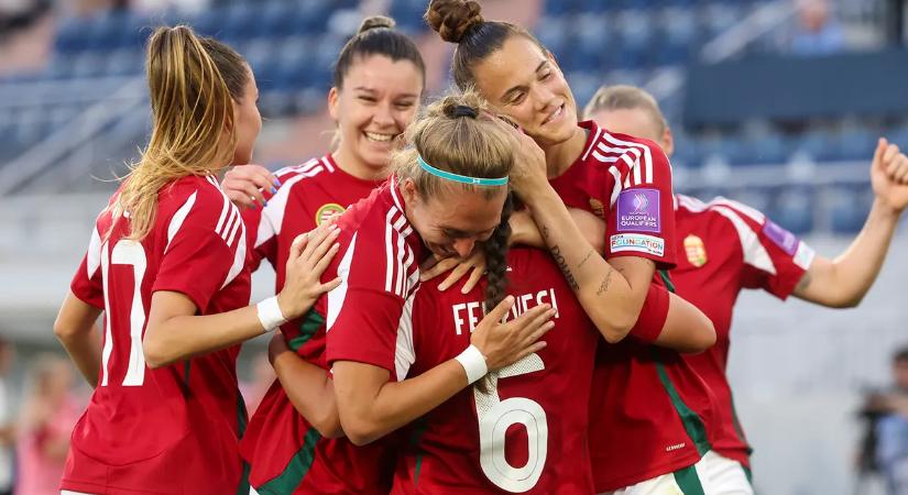 Fölényes győzelemmel zárt a magyar válogatott a női labdarúgó-vb-selejtezőben