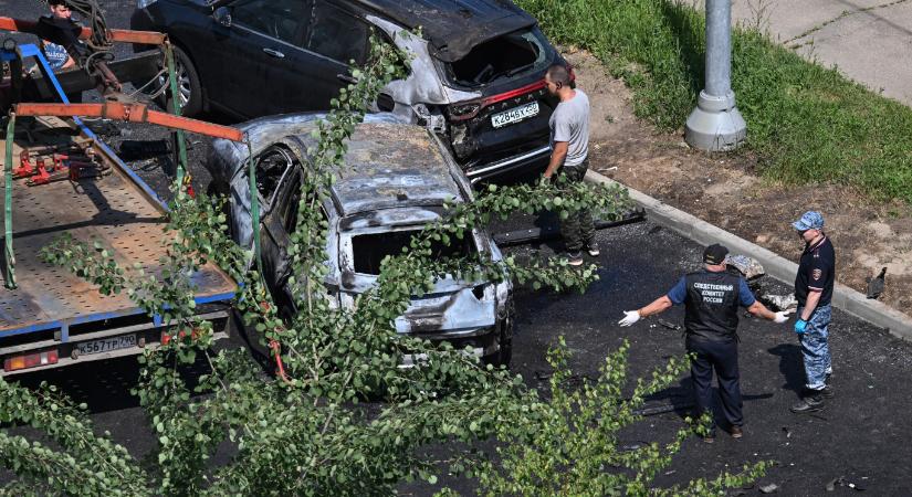 Felrobbantottak egy orosz tábornokot Moszkva közelében